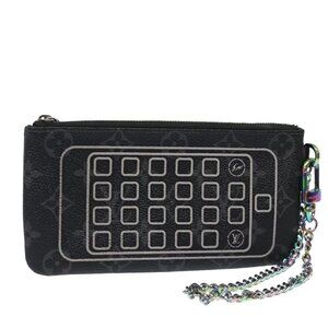 LOUIS VUITTON Monogram Eclipse Fragment iPhone Case